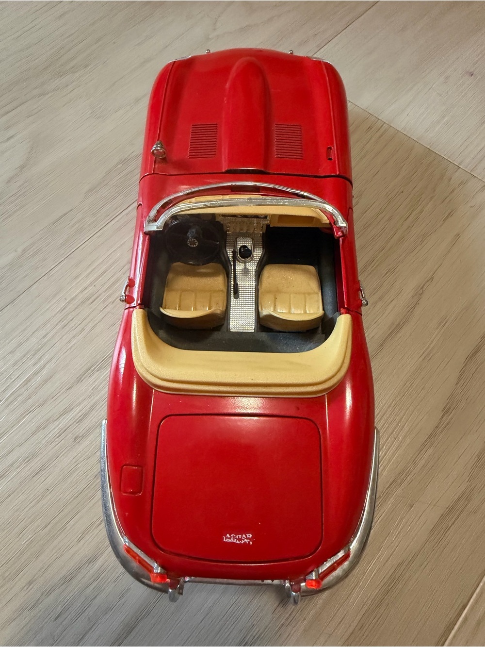 Red Convertible Car Model - Unbranded Collectible